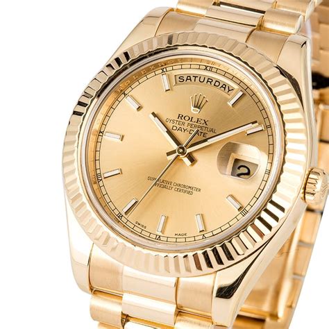 rolex presidential gold 44mm|rolex day date presidential 41mm.